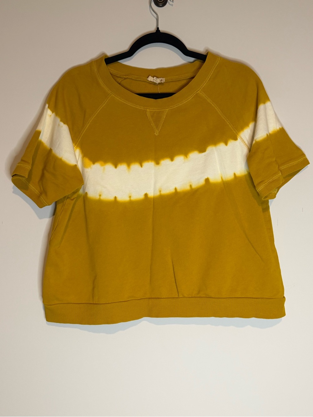 Hem & Thread Women's Mustard Tie-Dye Jogger Pants Set - Picture 2 of 9